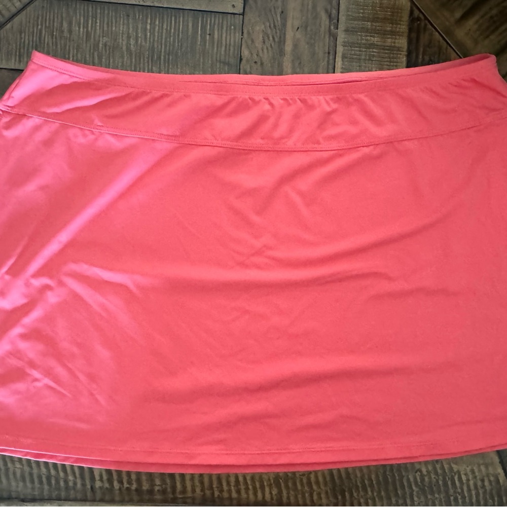 Jantzen Coral Pink Stretch Swim Coverup Skirt